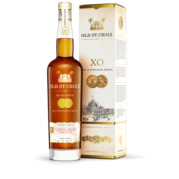 Old St. Croix - XO- 1888 Copenhagen Medal - 40%