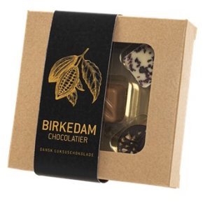 Birkedam 5 stk chokolade