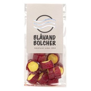 Bl�vand bolcher, rabarber rox