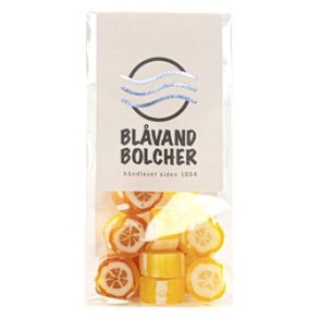 Bl�vand bolcher, citron/appelsin