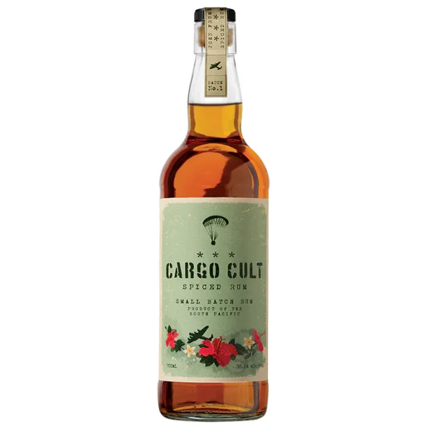 Cargo cult Dry spiced rum 38,5% South pacific