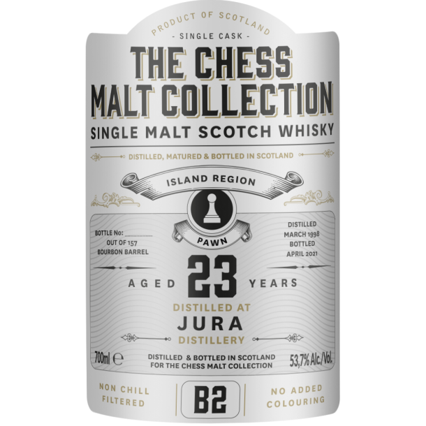 The Chess Malt Collection Nr 12 - B2 Jura 23 r 53,7%