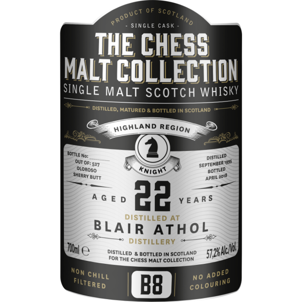 The Chess Malt Collection Nr 3 - Blair Athol 22 r 57,2%