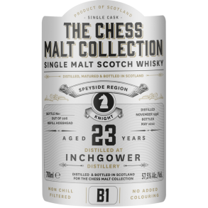 The Chess Malt Collection Nr 15 - B1 Inchgower 23 �r 57,5%