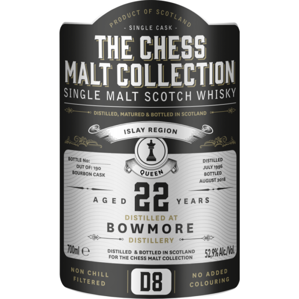 The Chess Malt Collection Nr 5 - Bowmore 22 r 52,9%