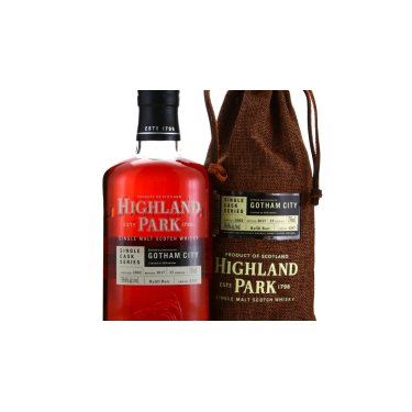 Highland Park, Gotham City, Single Cask Series (inkl. kvittering)