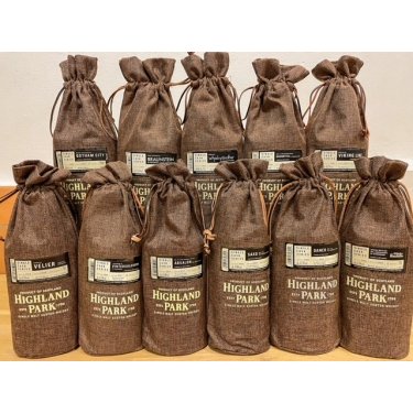 Highland park samling - kommissions salg 11 Limited edition flasker i Original emballage