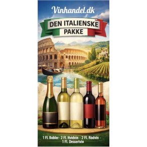 Den Italienske Vin Menu
