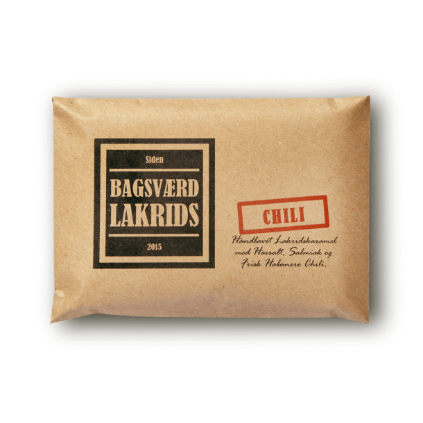 Bagsvrd Lakrids Chili - 160g