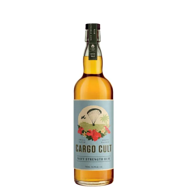 Cargo cult Navy strength rum 54.5% South pacific