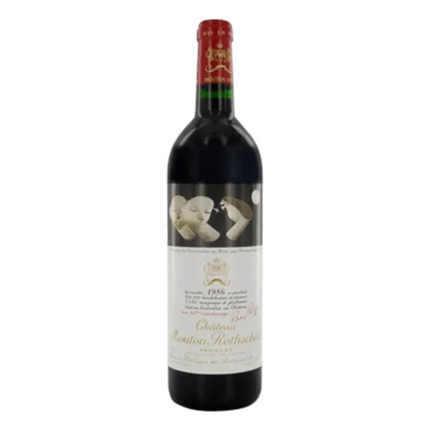 Chateau Mouton Rothschild - Pauillac 1986 - Stand A - I kommission  - regler efter dette.