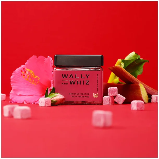 Wally and Whiz Hibiscus with Rhubarb