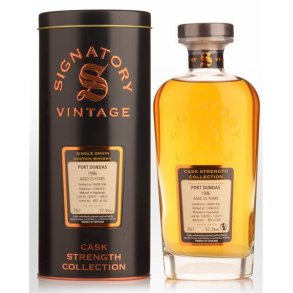 Signatory Vintage - Port Dundas 1996 25 Years old Single Grain , 57,3%
